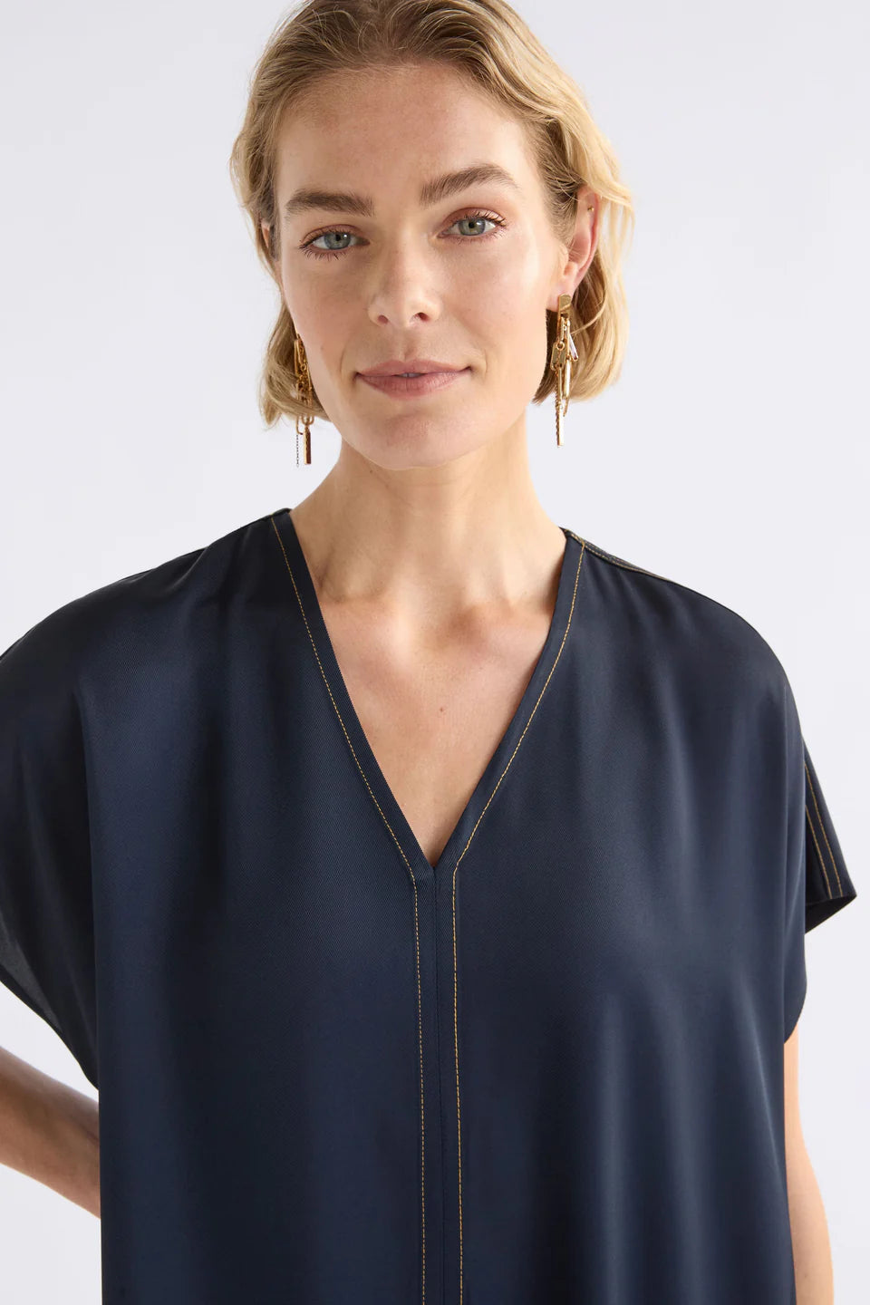 Elk the Label - Hullu Dress - Navy