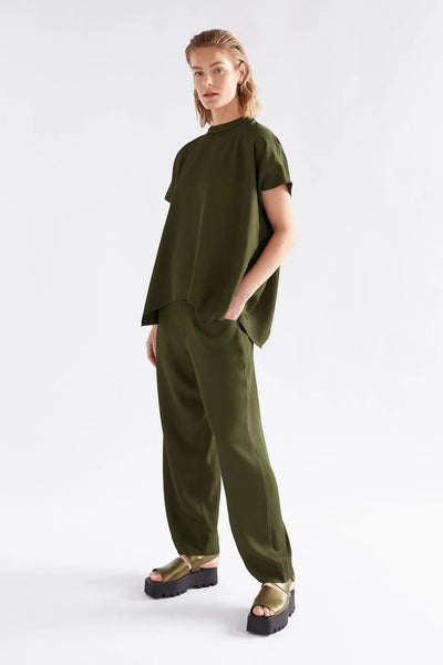 Elk the Label - Hullu Pant - Bright Olive