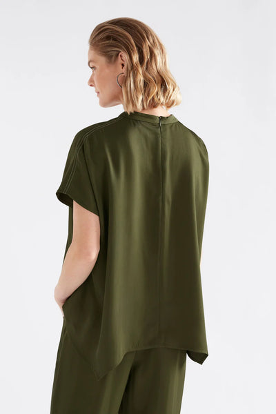Elk the Label  Hullu Top - Bright Olive