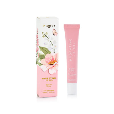 Huxter - Hydrating Lip Oil - Berry Pink
