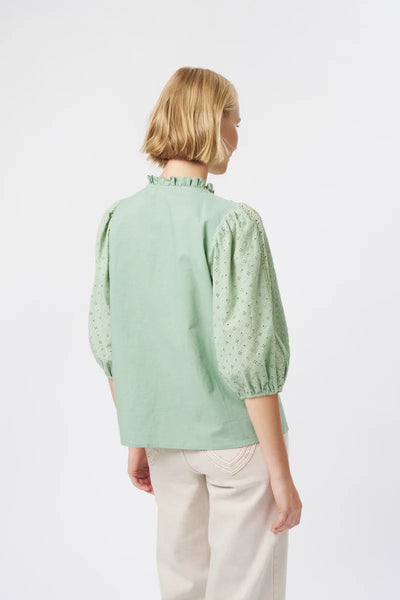 Kireina - Isabella Shirt - Grape Green