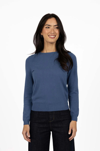 Humidity - Mae Jumper - Bijou Blue - HW26303
