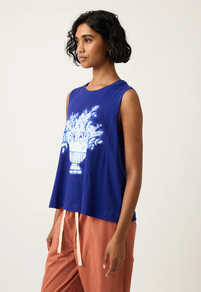 Nancybird - Mali Tank - Blue Vase - S26-A25BV