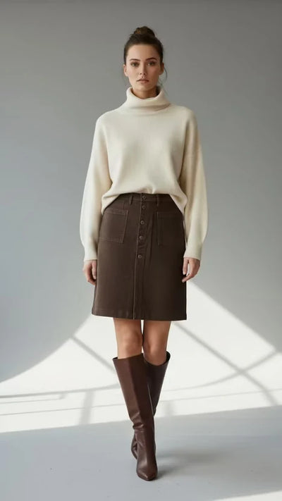 ATTE - Maxine Skirt - Chocolate