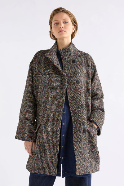 Elk - Mille Coat - Multi Fleck