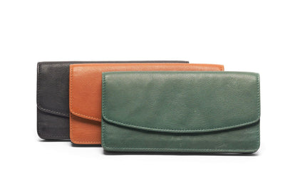 Rugged Hide - Millie Wallet - Leaf