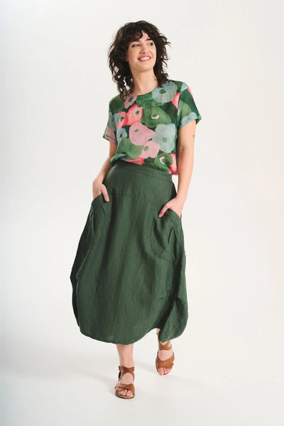 Olga De Polga - Milwaukee Solenne Skirt - Sage - MS3033