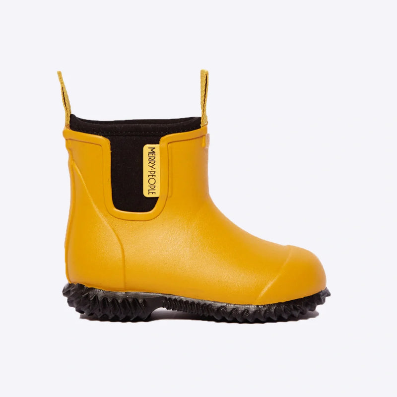 Merry People - Bobbi boots Kids - Mustard Yellow Black - MPBOBKIDMUST