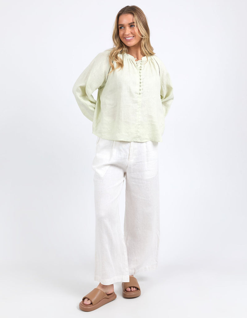 Foxwood - Corsica Blouse - Fog Green