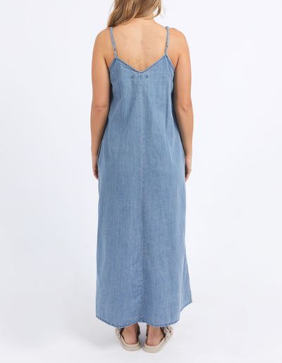 Foxwood - Roma Denim Dress - Mid Blue