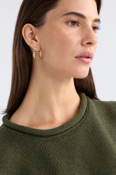 Elk - Orden Hoop Earring