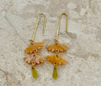 Hagen And Co - Fantale Earring - Orange