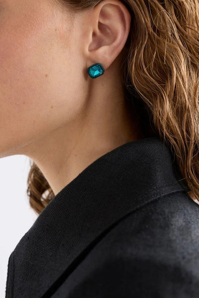 Elk - Jule Mini Stud Earring - Peacock