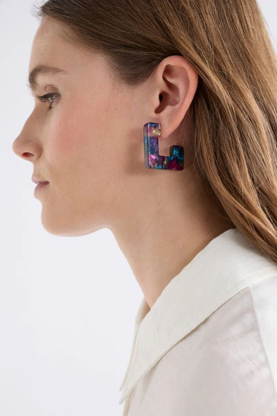 Elk - Spari Earring - Peacock