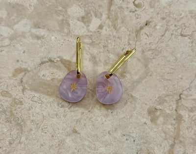 Hagen and Co - Starlight Earring - Lilac