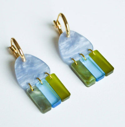 Hagen and Co - Sunset Earring - Ocean