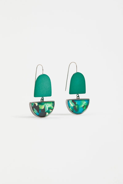 Elk - Heran Hook Earring - Green