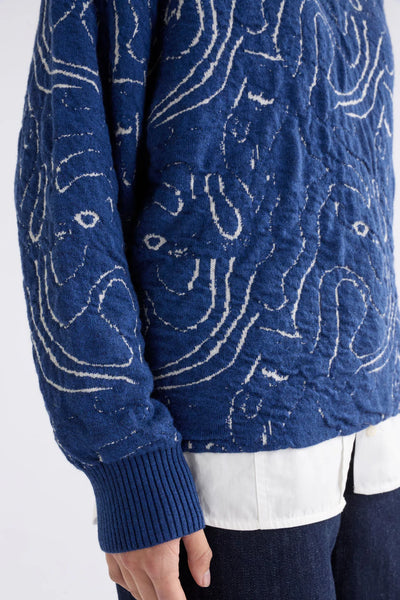 Elk - Otillia Sweater - Blue/Silver - K0206E51W26