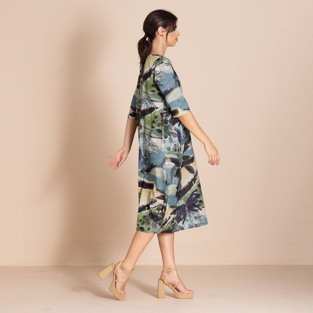 Megan Salmon - Park Life Romance Dress - M8610
