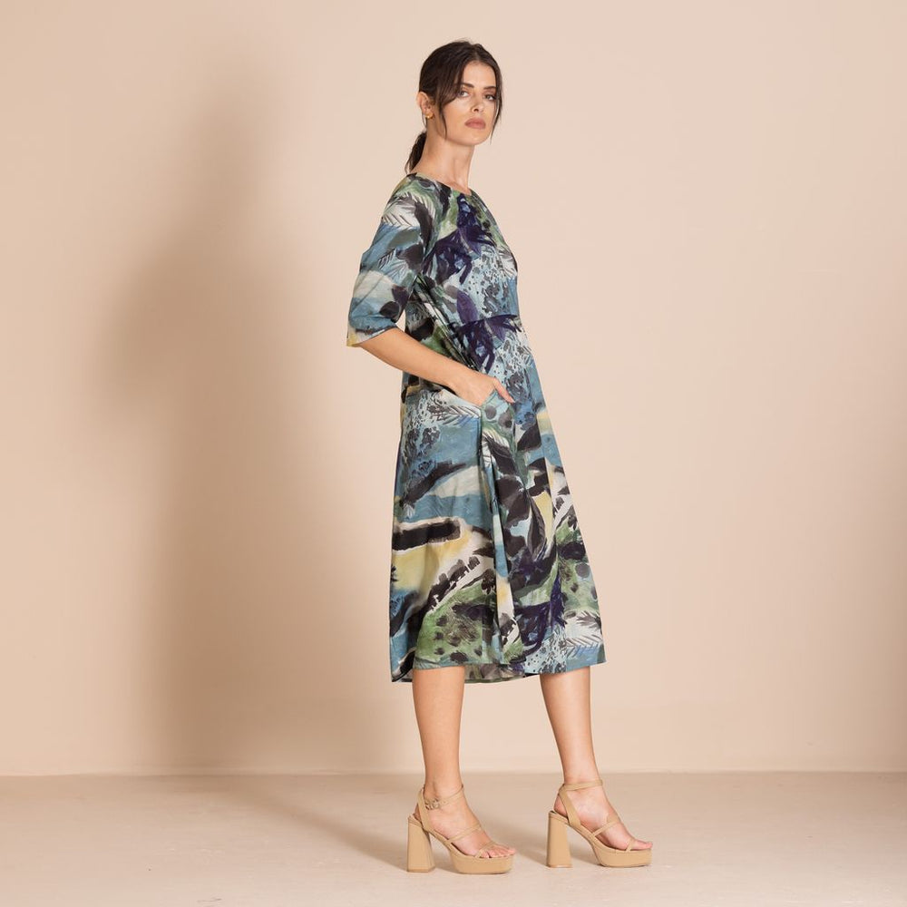 Megan Salmon - Park Life Romance Dress - M8610