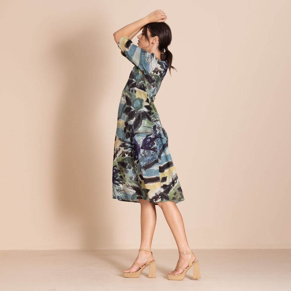 Megan Salmon - Park Life Romance Dress - M8610