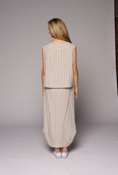 Muse - Peggy Stripe Skirt