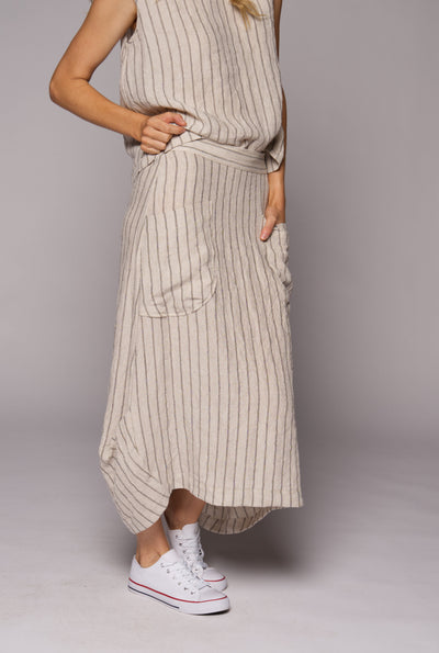 Muse - Peggy Stripe Skirt