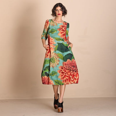 Megan Salmon - Pom Pom Romance Dress