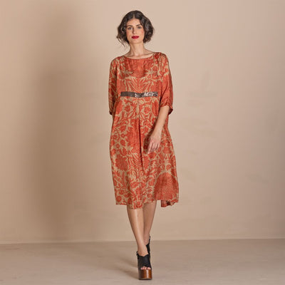 Megan Salmon - Red French Molly Dress