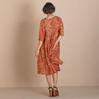 Megan Salmon - Red French Molly Dress