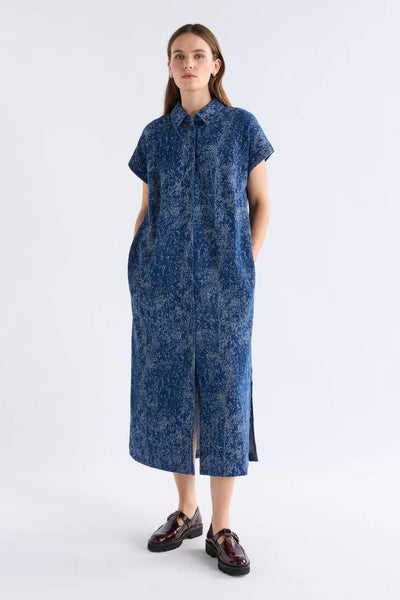 Elk - Romer Shirt Dress - Fleck Jacquard