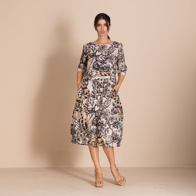 Megan Salmon - Rosencrantz Romance Dress - M8629