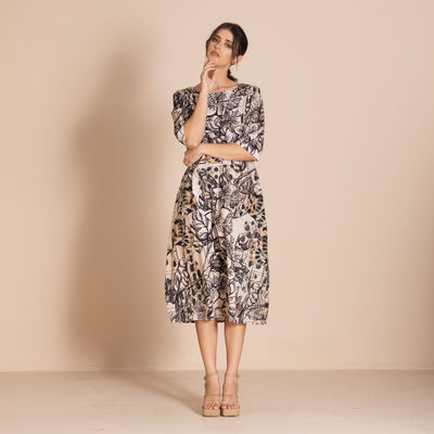 Megan Salmon - Rosencrantz Romance Dress - M8629