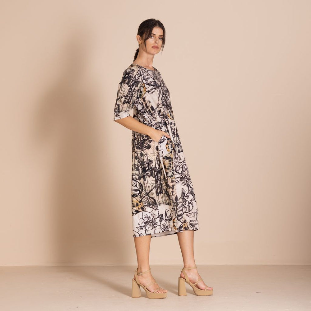Megan Salmon - Rosencrantz Romance Dress - M8629
