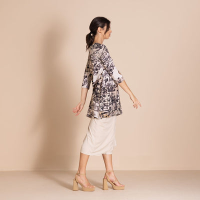 Megan Salmon - Rosencrantz Tunic Tee - M6639