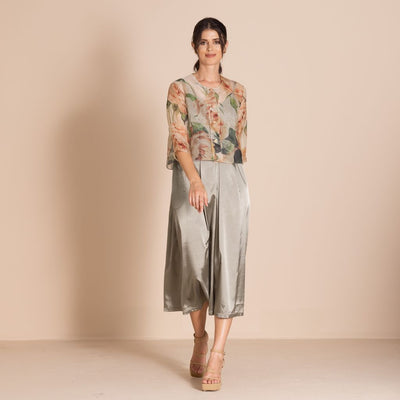 Megan Salmon - Roses Birdie Jacket - M5604