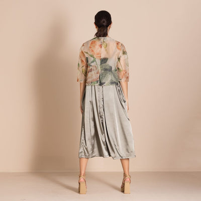 Megan Salmon - Roses Birdie Jacket - M5604
