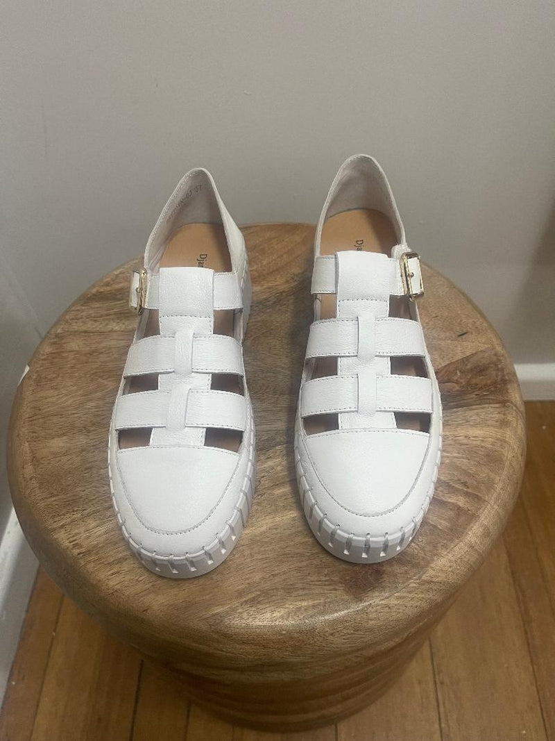 Django & Juliette - Shoes - Baytown - White / Leather