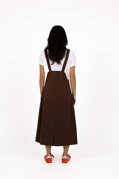 Humidity - T Shirt Pinafore - Chocolate - HW26109