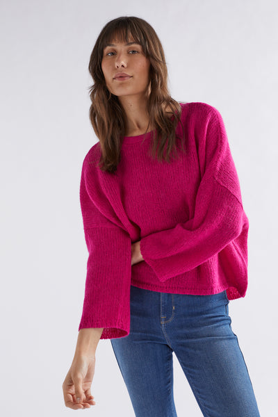 Elk The Label - Agna Sweater - Bright Pink