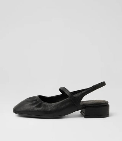 Django & Juliette - Varka Leather Sandal - Black