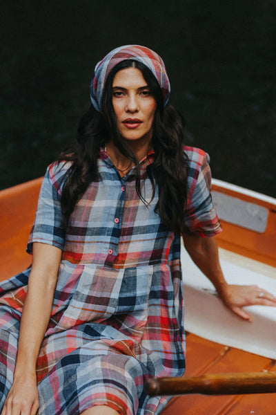 Montaigne - Vianne Check Dress - Multi Colour