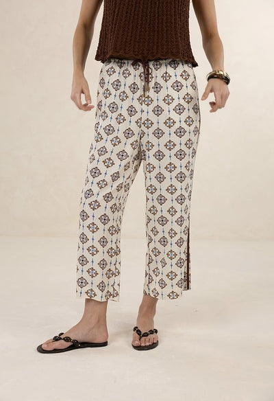 Humidity - Vintage Tales Pant - Cream/Choc