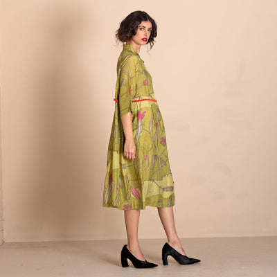 Megan Salmon - Wall Lettuce Molly Grandpa Dress