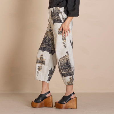 Megan Salmon - Wardian Case Barrel Pant