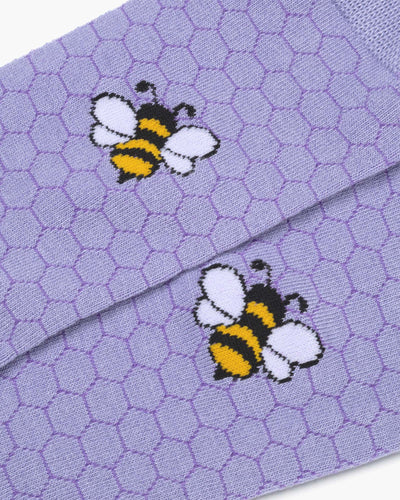 Pussyfoot - Womens Honeycomb Bamboo Sock | Lilac