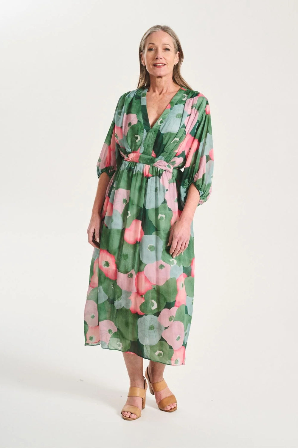 Olga de Polga - Zahara Robe Dress - Green