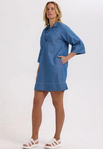 Zaket & Plover - Denim Tunic - ZP7752 Vintage Denim