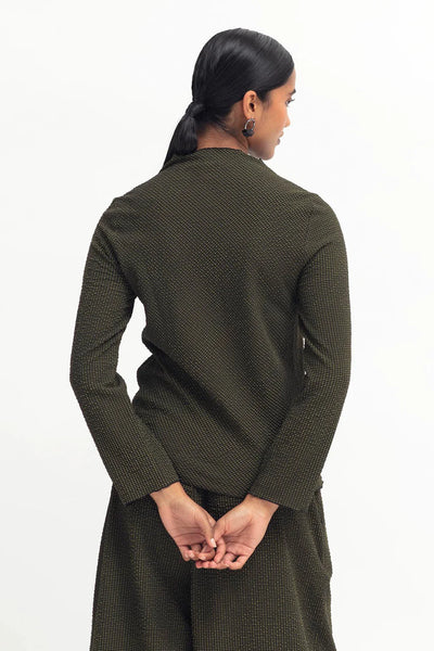 Elk The Label - Bubbel Top - Olive Check