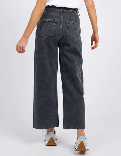Foxwood - Haven Culotte - Washed Black